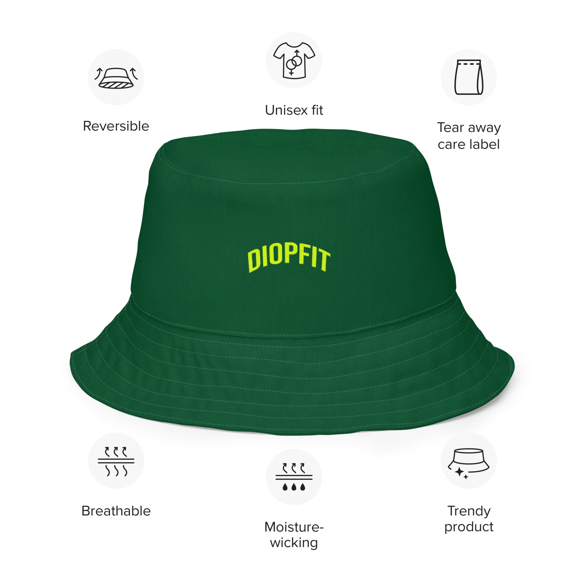 Reversible bucket hat