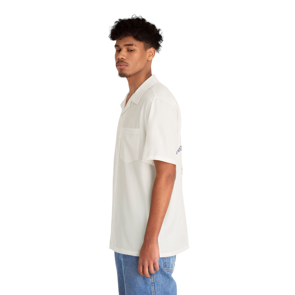 Coastal Movement™ Santorini Dreams Hawaiian Shirt