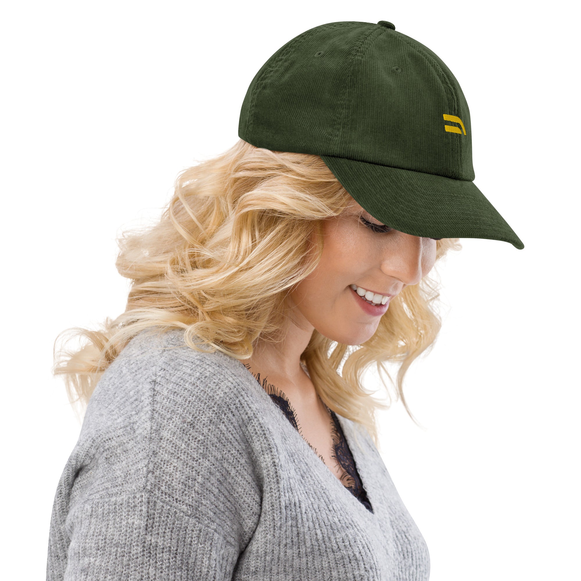 Corduroy hat