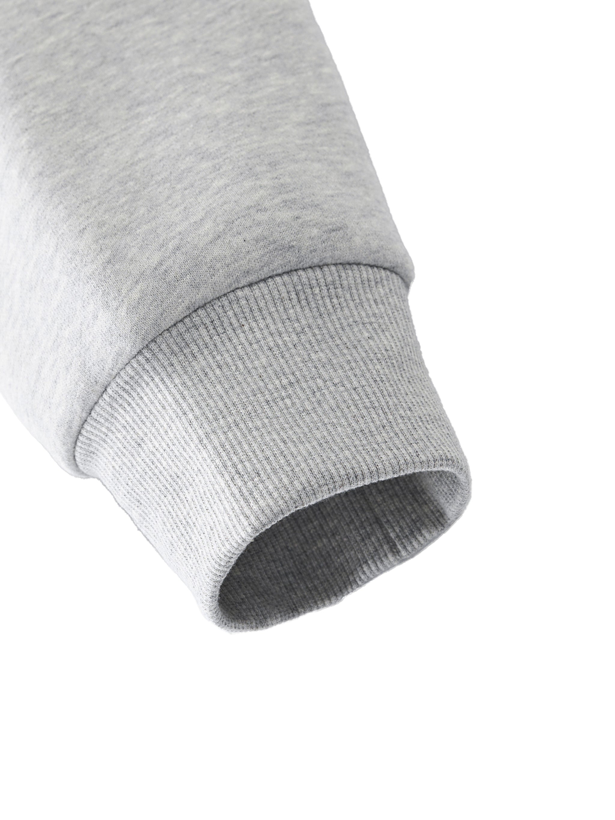 Essential Mock-Neck Fleece Crew