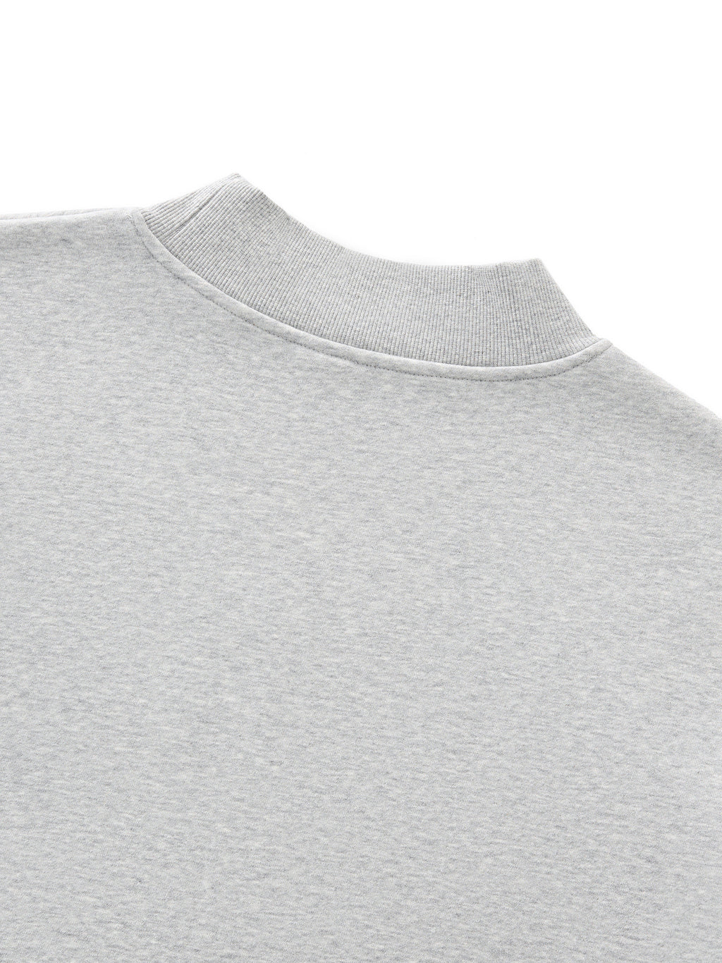 Essential Mock-Neck Fleece Crew