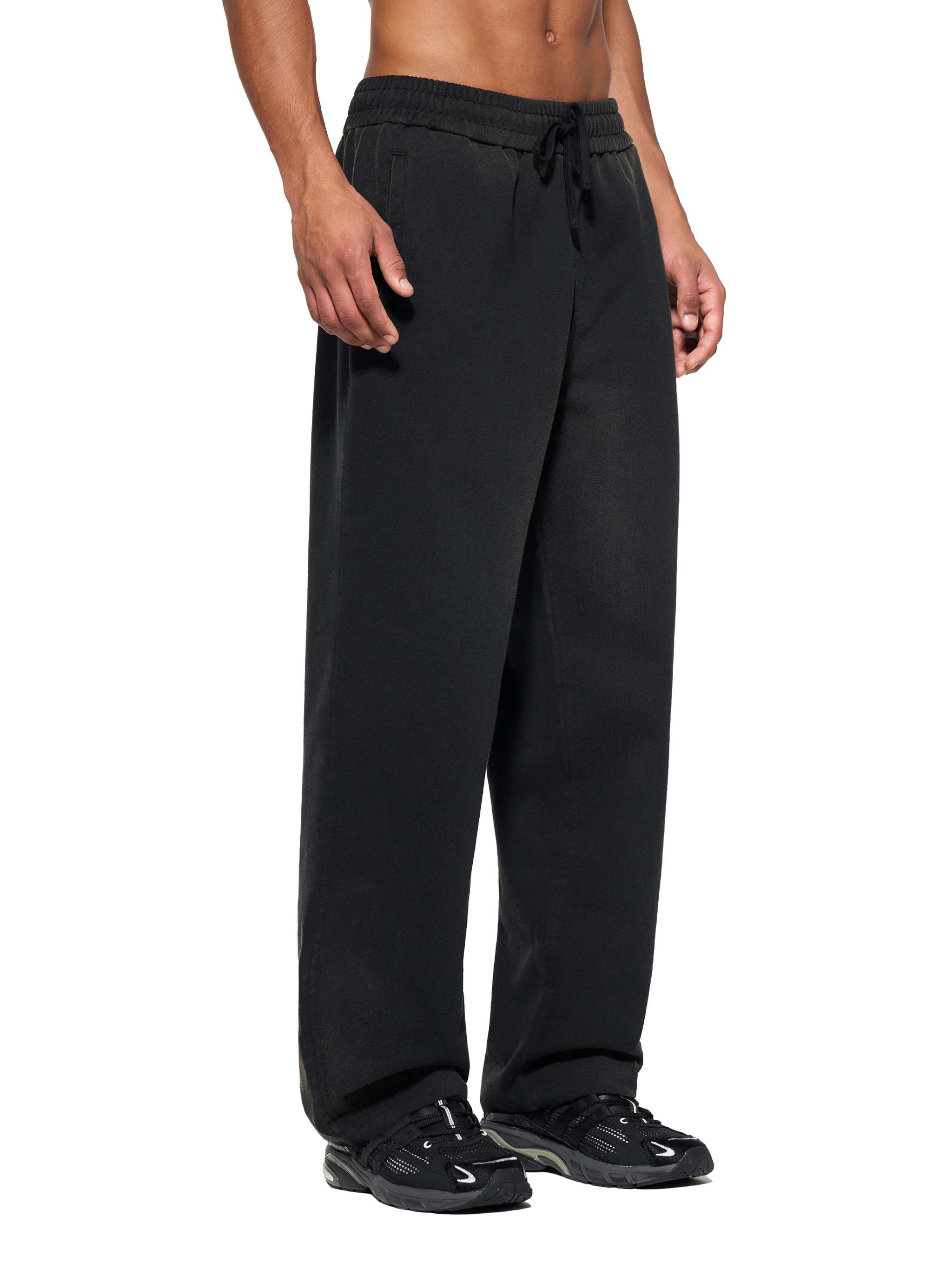 Sun-Drift Raw Edge Sweatpants