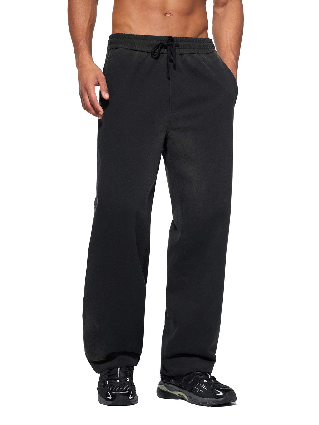 Sun-Drift Raw Edge Sweatpants